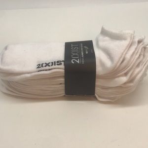 2(X)IST MENŚ  10 PAIR NO SHOW   SOCKS SIZE 10-13